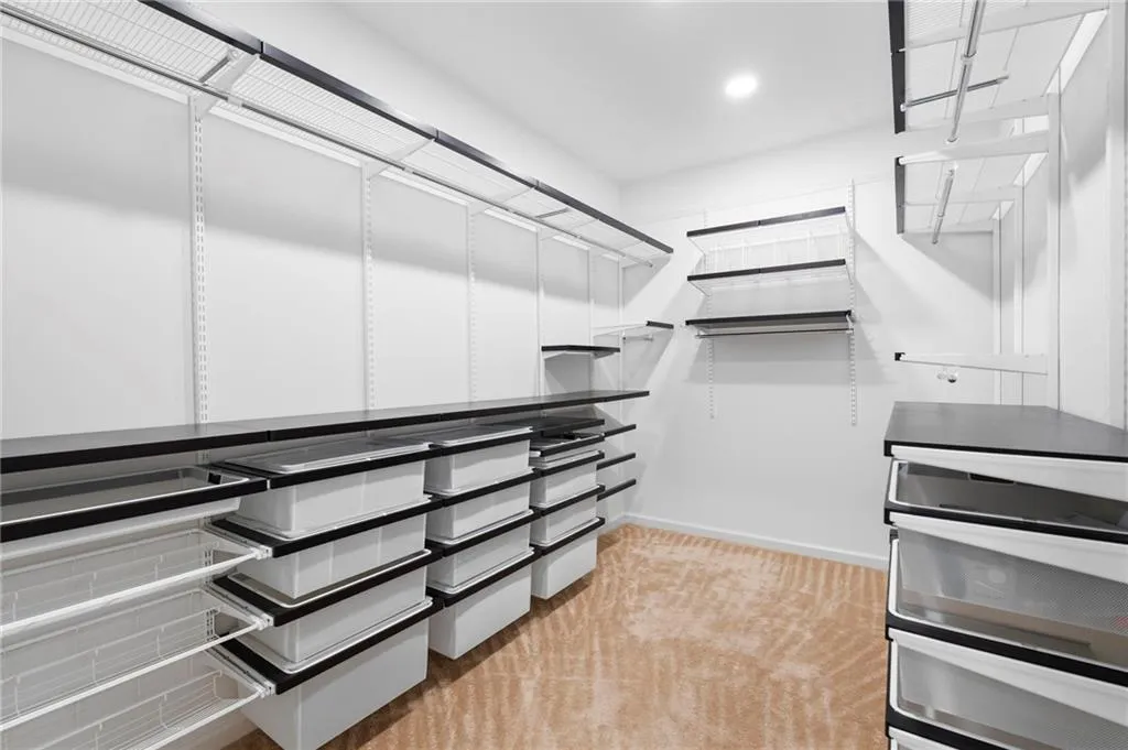 Primary bedroom closet