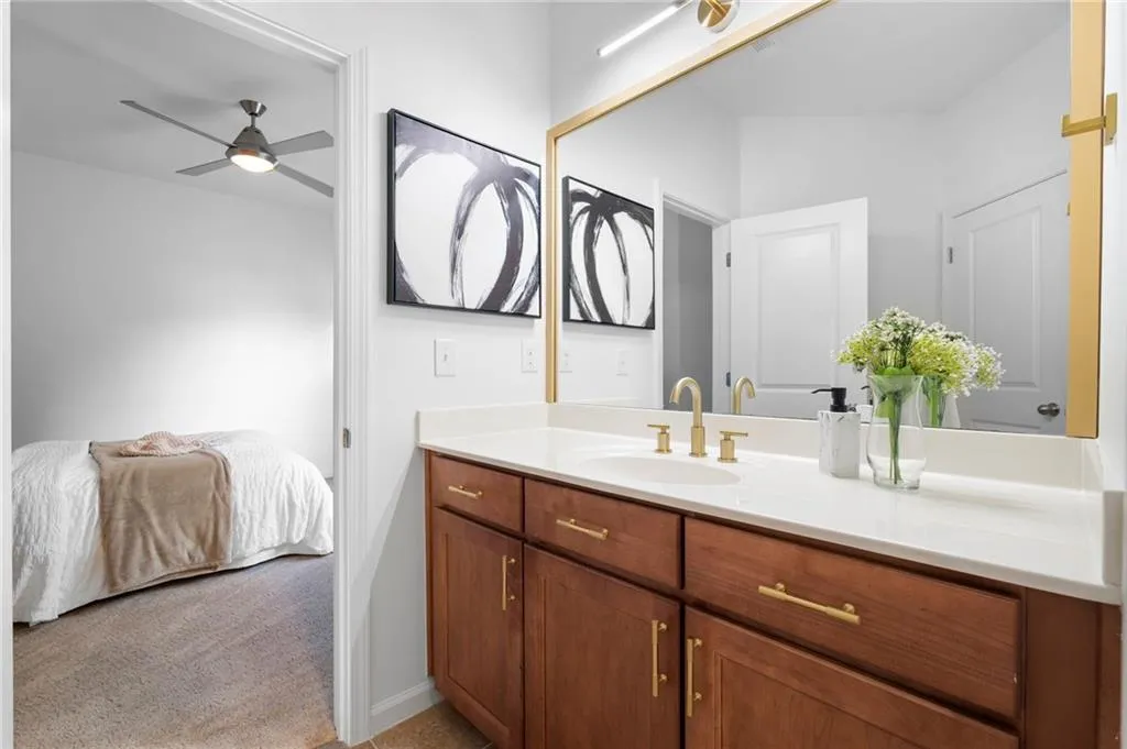 Jack and Jill bathroom