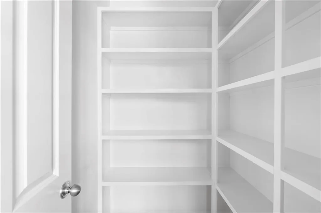 Pantry next to mudroom