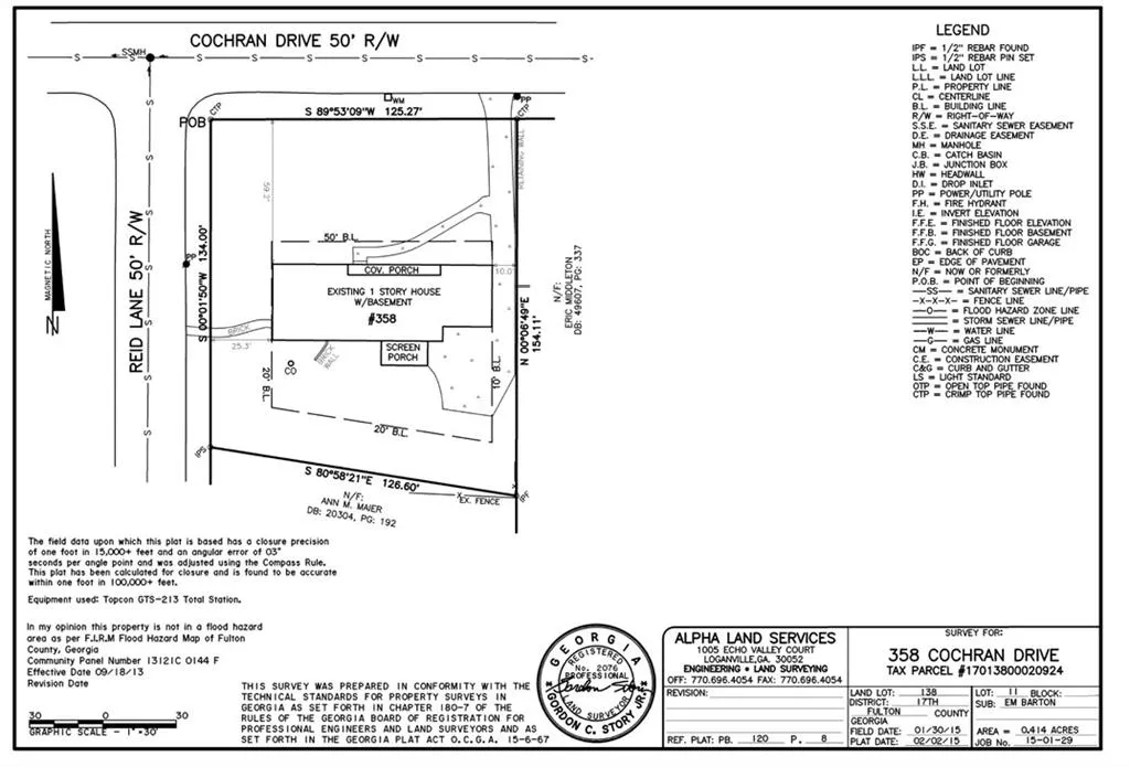 358 Cochran Drive Nw, Atlanta, Georgia 30327, 4 Bedrooms Bedrooms, ,3 BathroomsBathrooms,Residential,Sold,358 Cochran Drive Nw,5639308