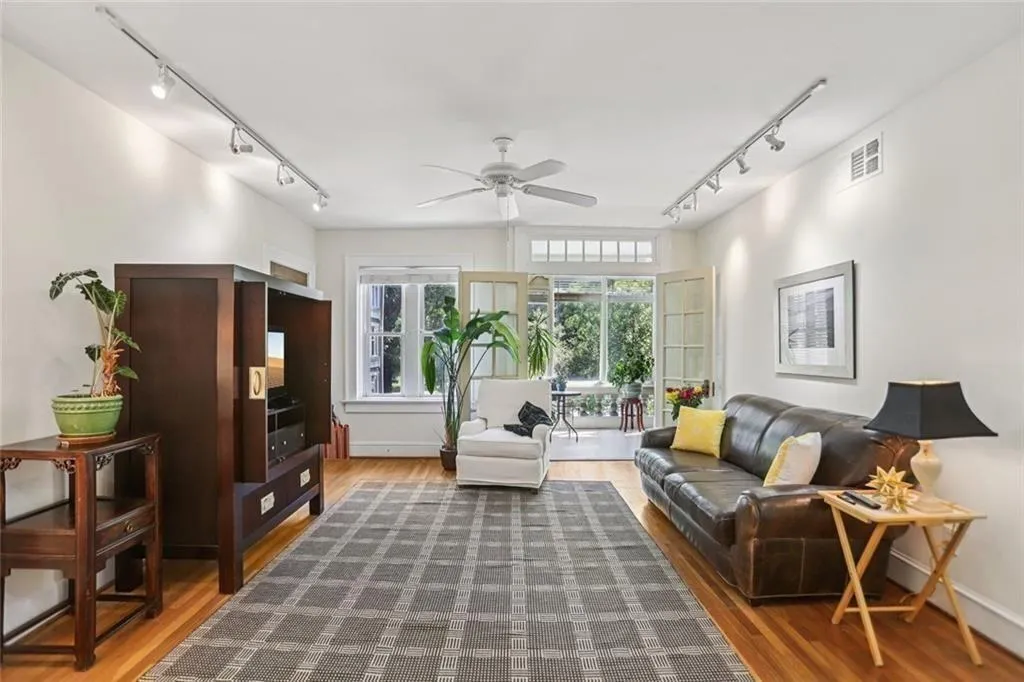 Note, original hardwoods throughout