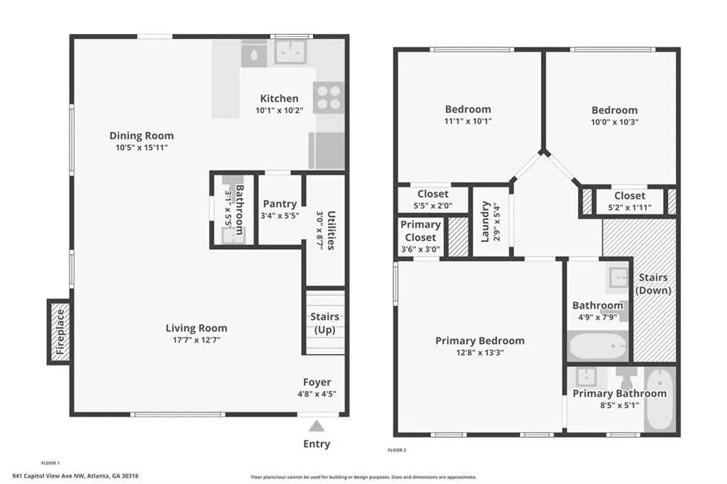 941 Capitol View Avenue Nw, Atlanta, Georgia 30318, 3 Bedrooms Bedrooms, ,2 BathroomsBathrooms,Residential,For Sale,941 Capitol View Avenue Nw,7611528