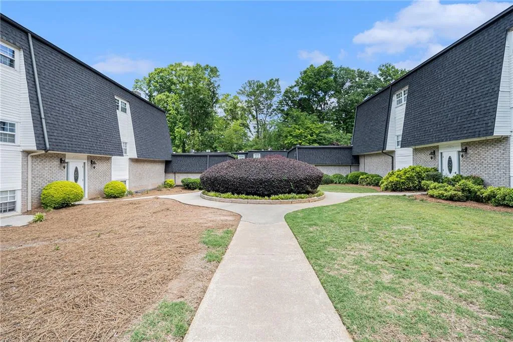 View of green lawn