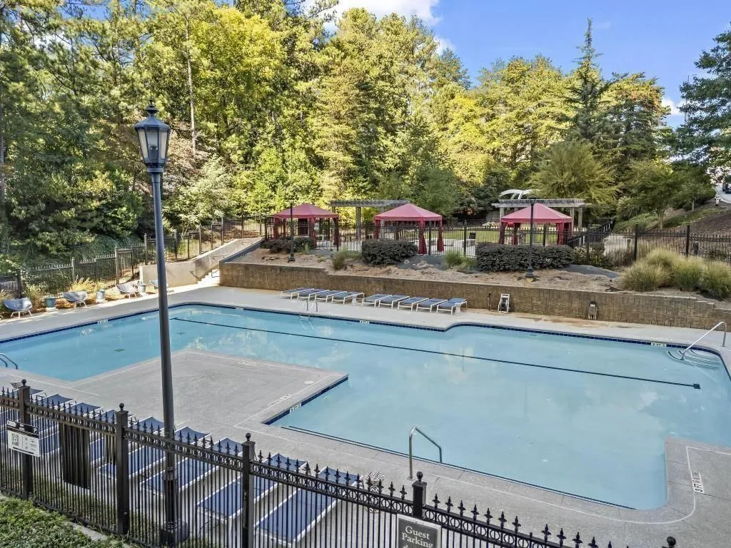 Swimming Pool and Cabanas