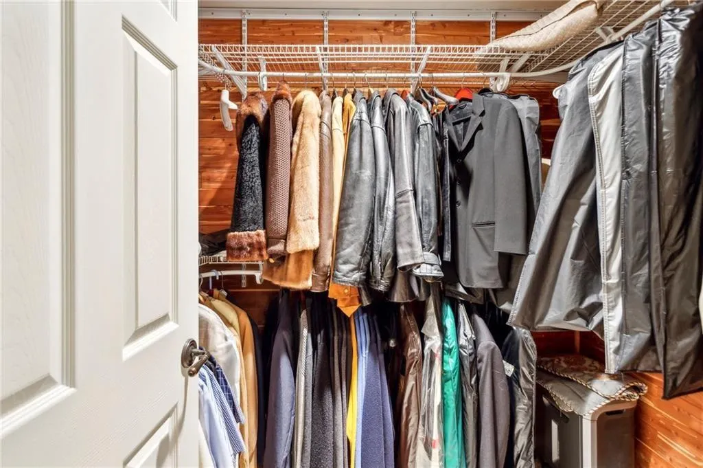 Upstairs cedar closet