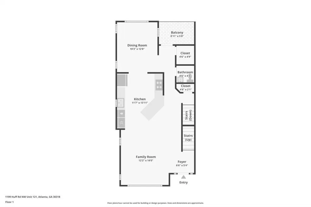 1199 Huff Road Unit 121, Atlanta, Georgia 30318, 3 Bedrooms Bedrooms, ,3 BathroomsBathrooms,Residential,For Sale,1199 Huff Road Unit 121,7541203
