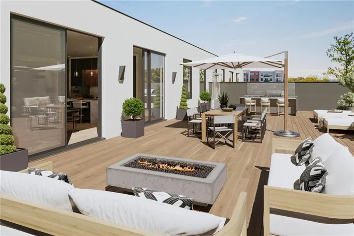 Expansive Private Terrace with Summer Kitchen.