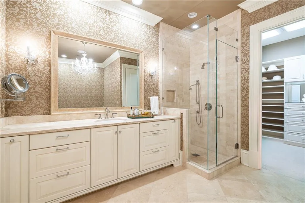 primary bath 1 with heated floors