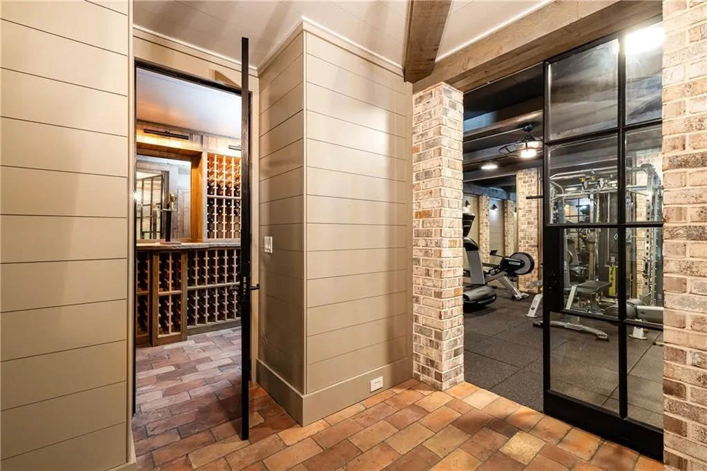 Garage entrance
