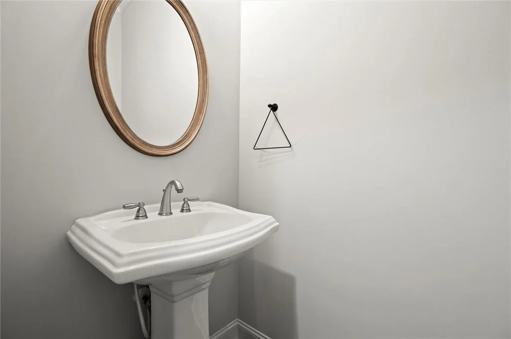 Bathroom featuring a sink