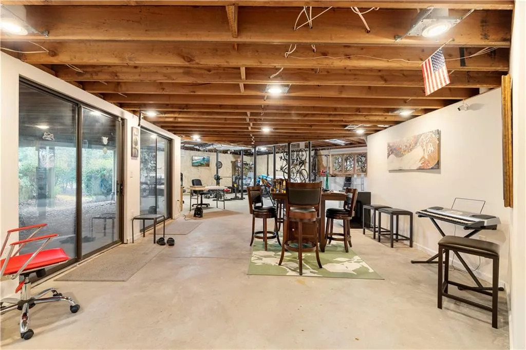 View of basement