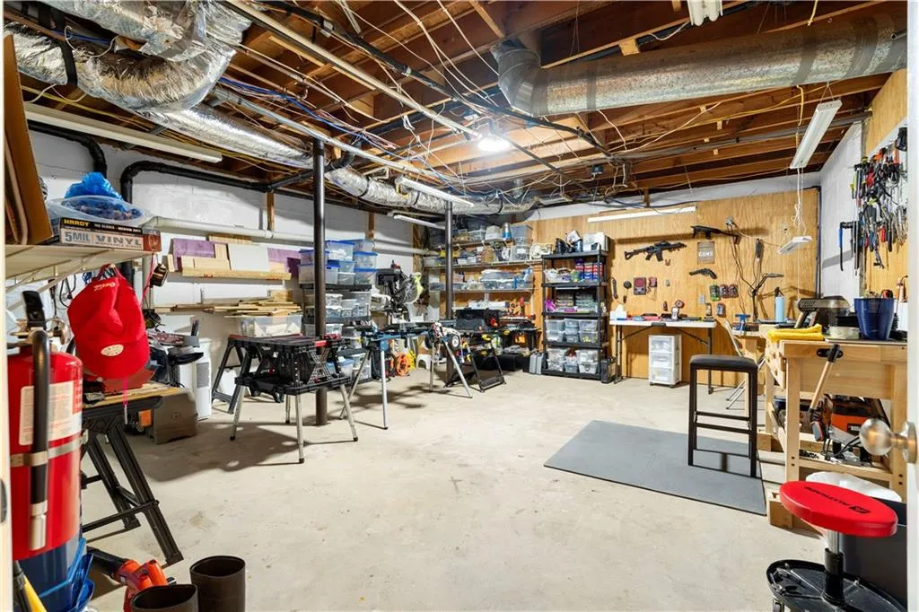 View of basement
