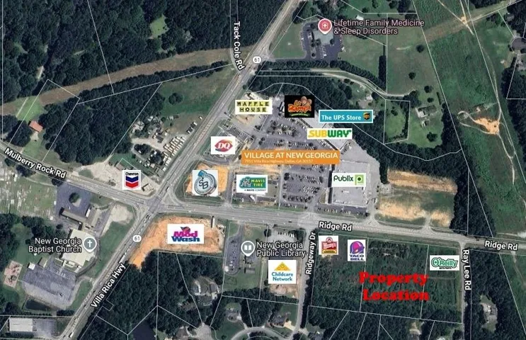 Located within this active commercial corridor, This 1.057 acre lot has many commercial usages!