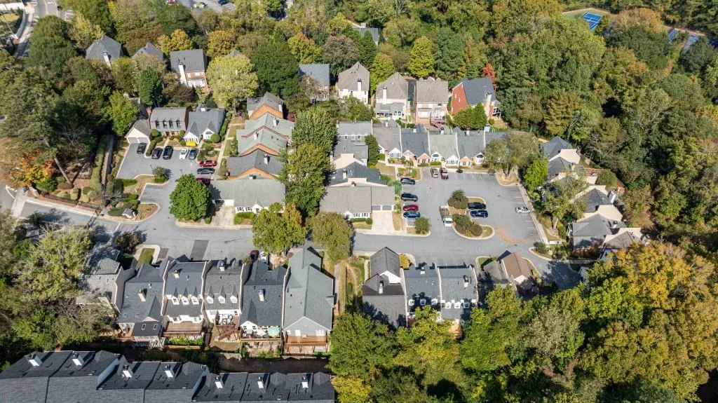 Arial View of Property Neighborhood
