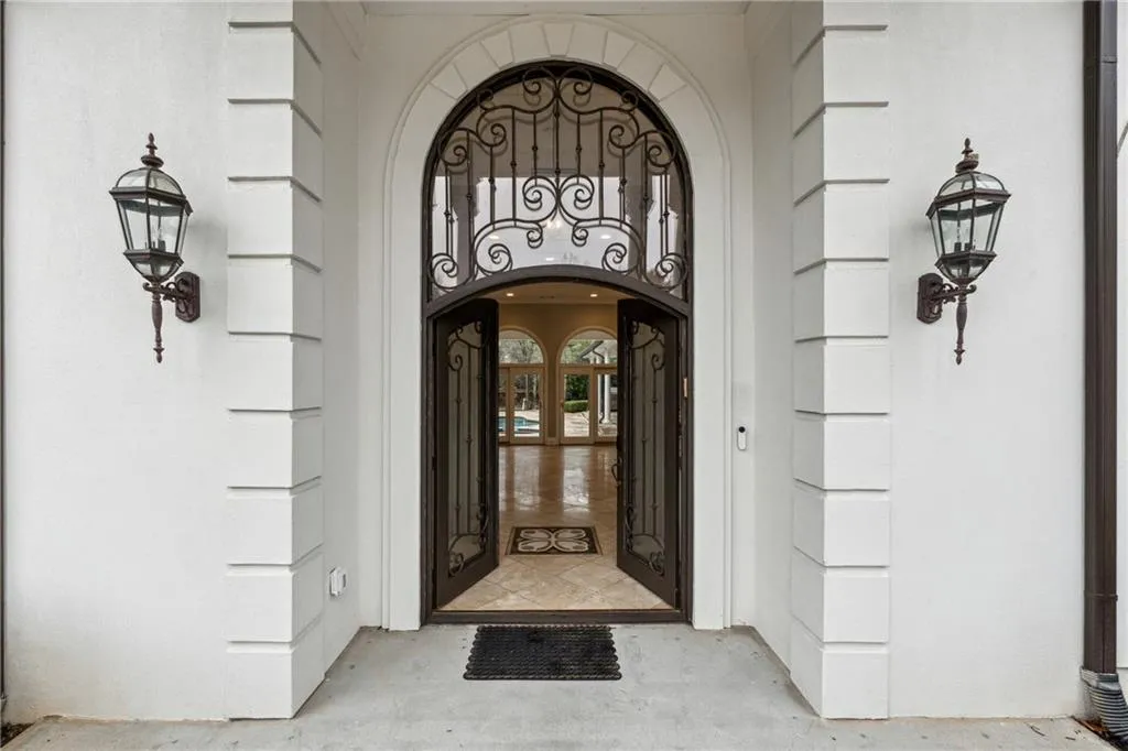 View of exterior entry