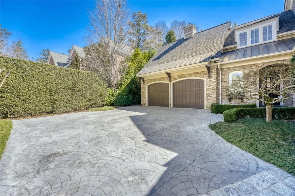 Easy access in and out of oversized garage.