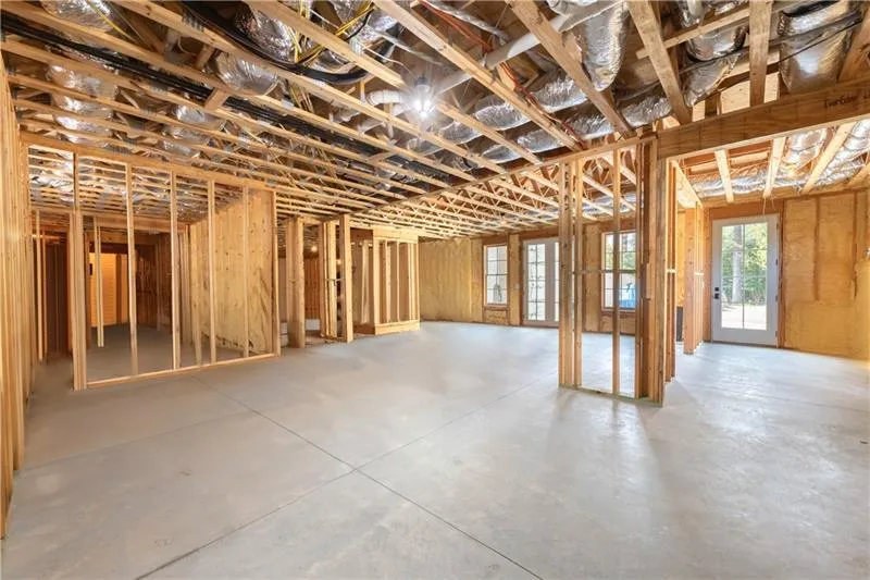 Photo A of unfinished part of terrace level Photo A of unfinished part of terrace level