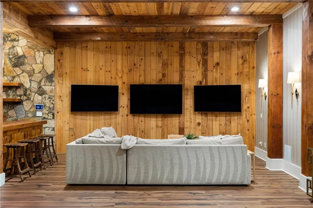 Terrace level rec space and multiple TVs for the ultimate sports enthusiast!