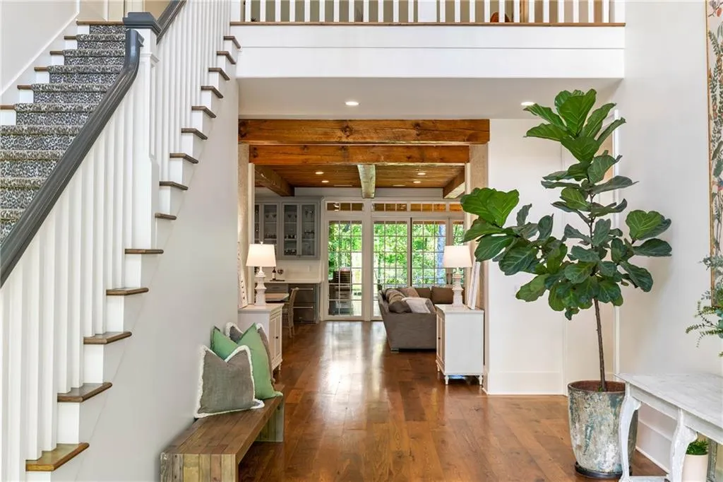Gracious two-story entry