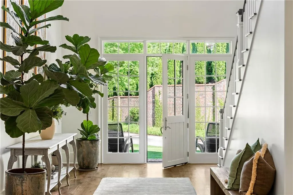 Gracious two-story entry