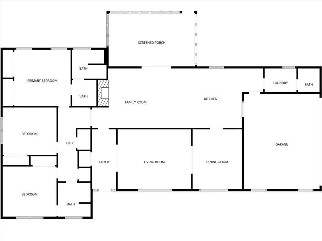 View of home floor plan