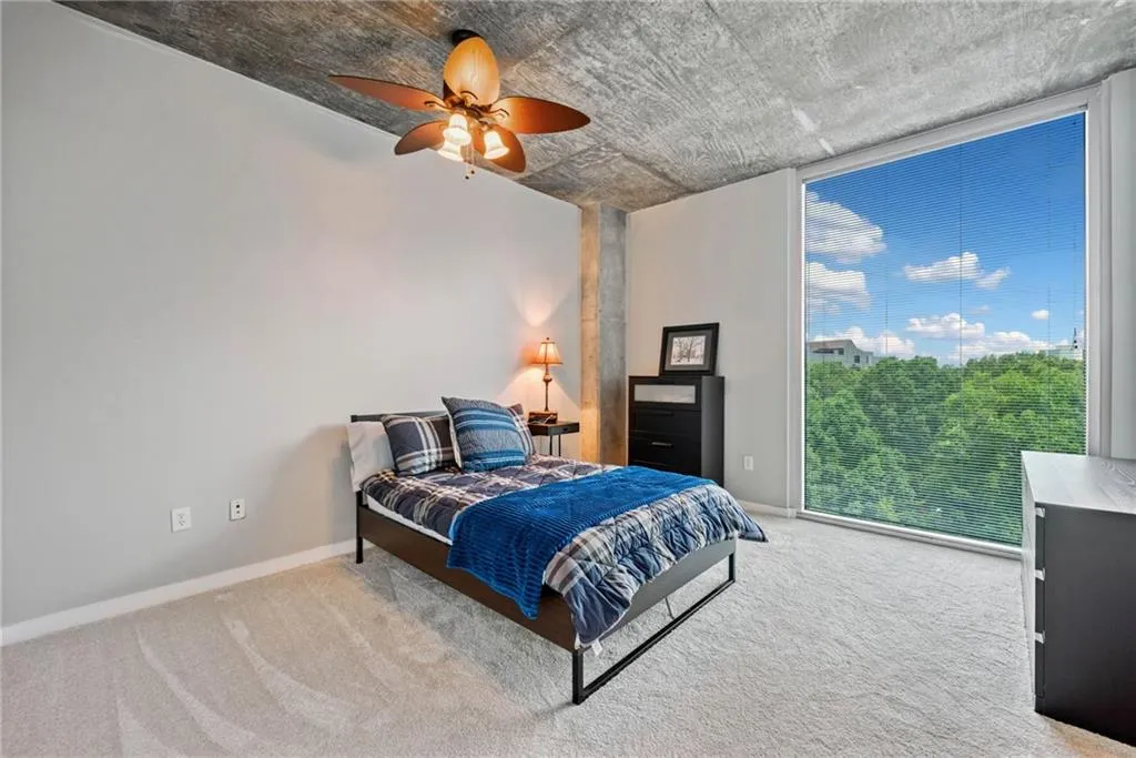 Separate primary bedroom with amazing views!