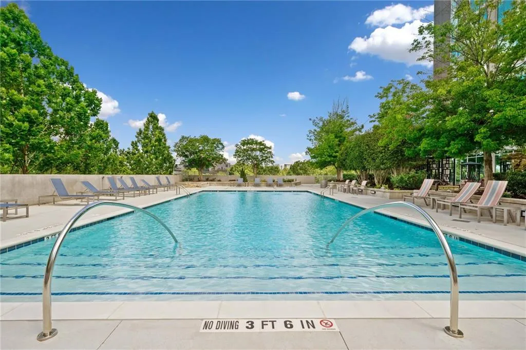 Pool area was recently completly renovated.