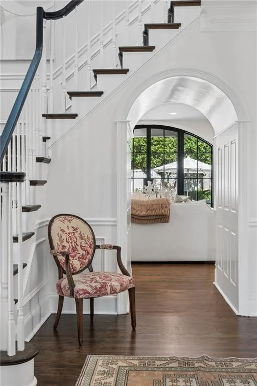 Back stairs