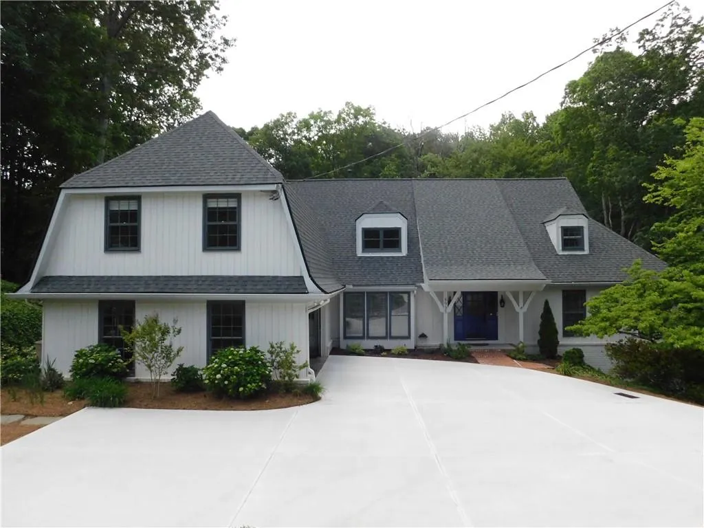 New driveway with plenty of off street parking