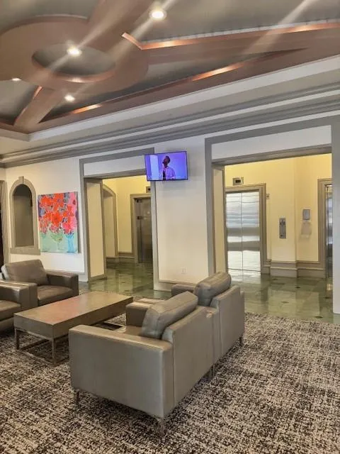 View of building lobby