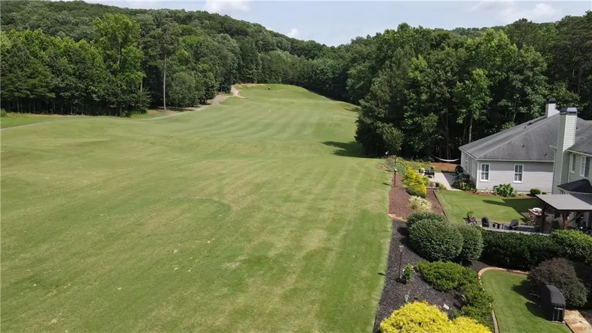 Golf View with Mountains