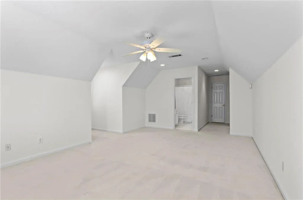 Upstairs Bonus Room with Ensuite Full Bathroom