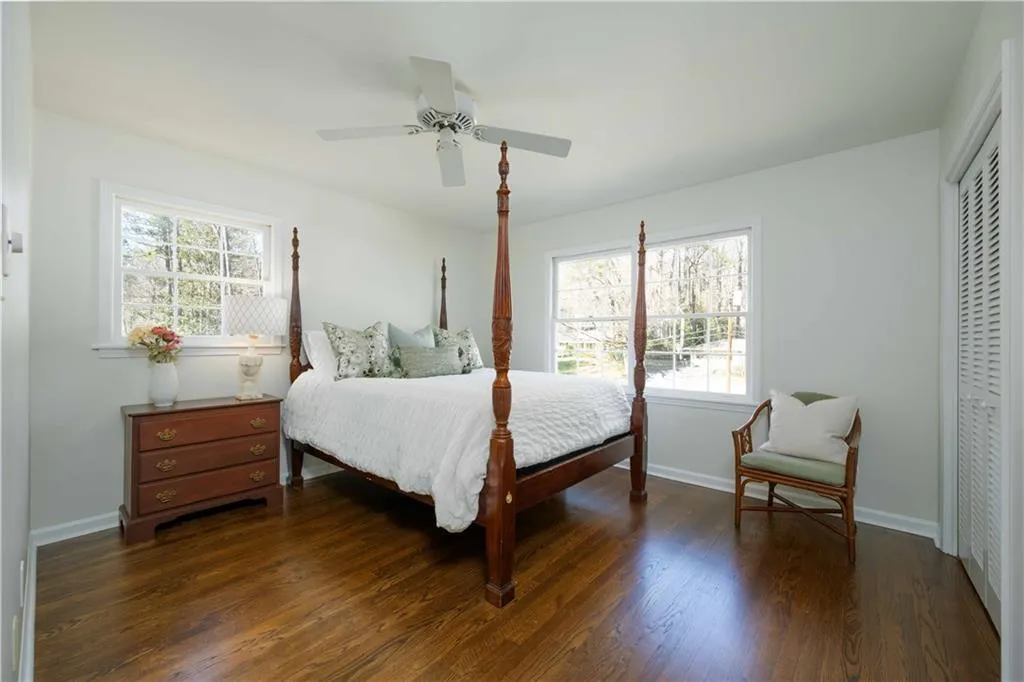 Bedroom #3 with Hardwood floors