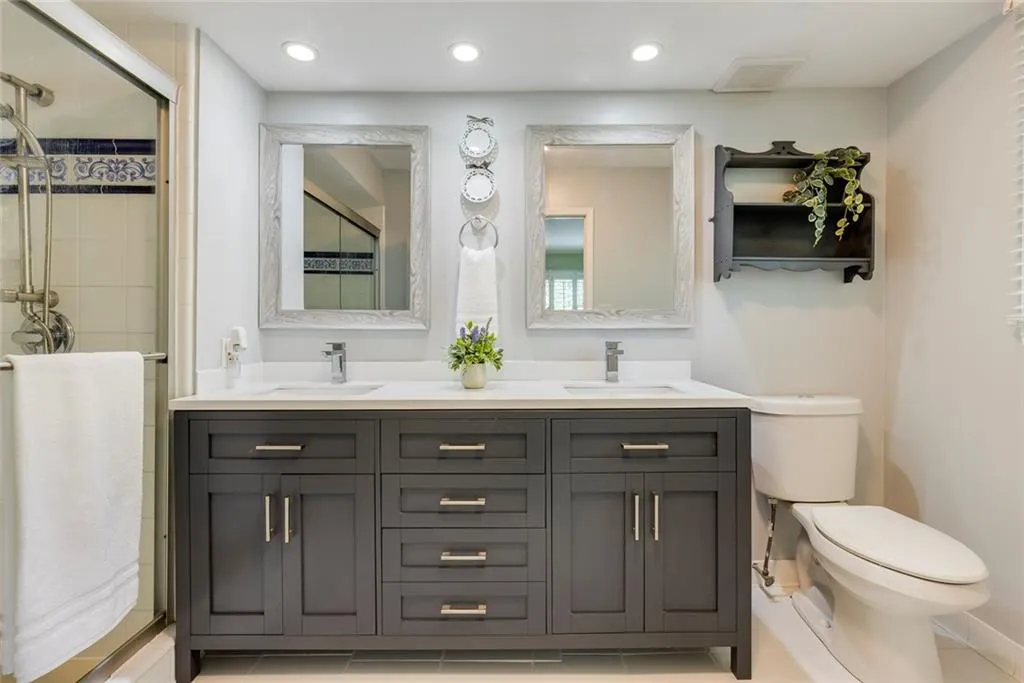 New Vanity with Quartz Top