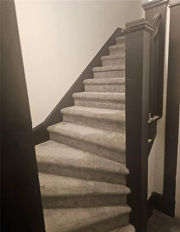 View of stairway