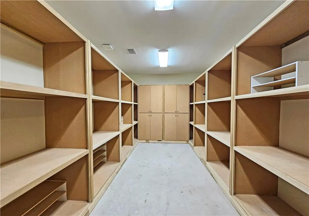 View of storage area