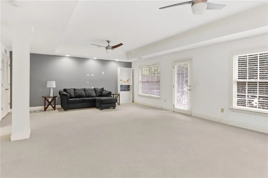 Terrace Level Bedroom suite (sofa wall - without staging)