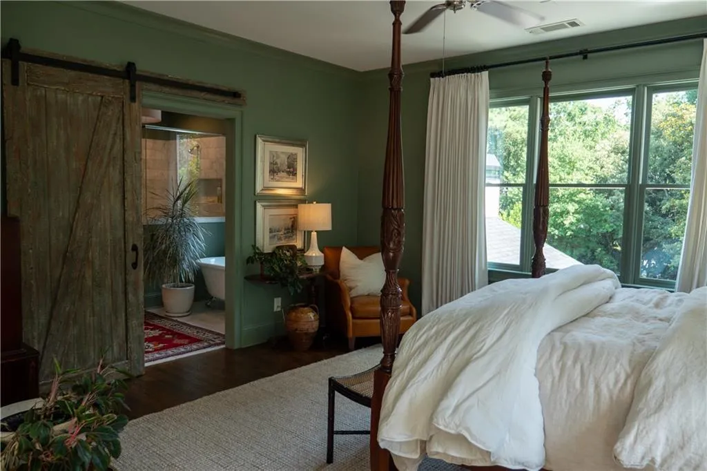 enchanting views of tree top canopies.