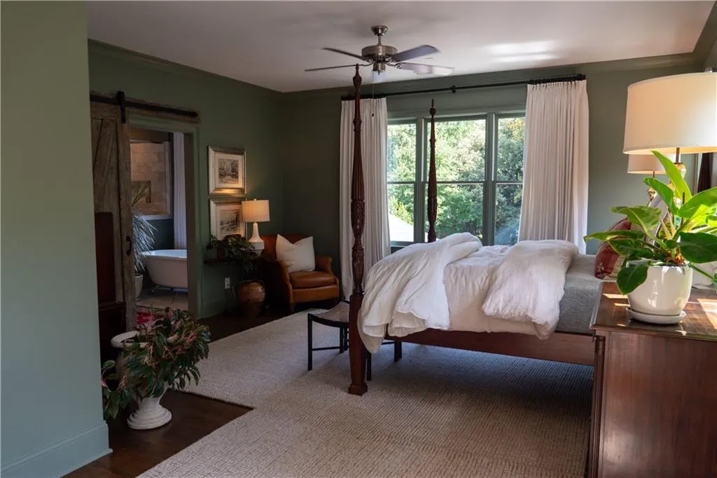 Primary Suite encompasses the entire second floor.
