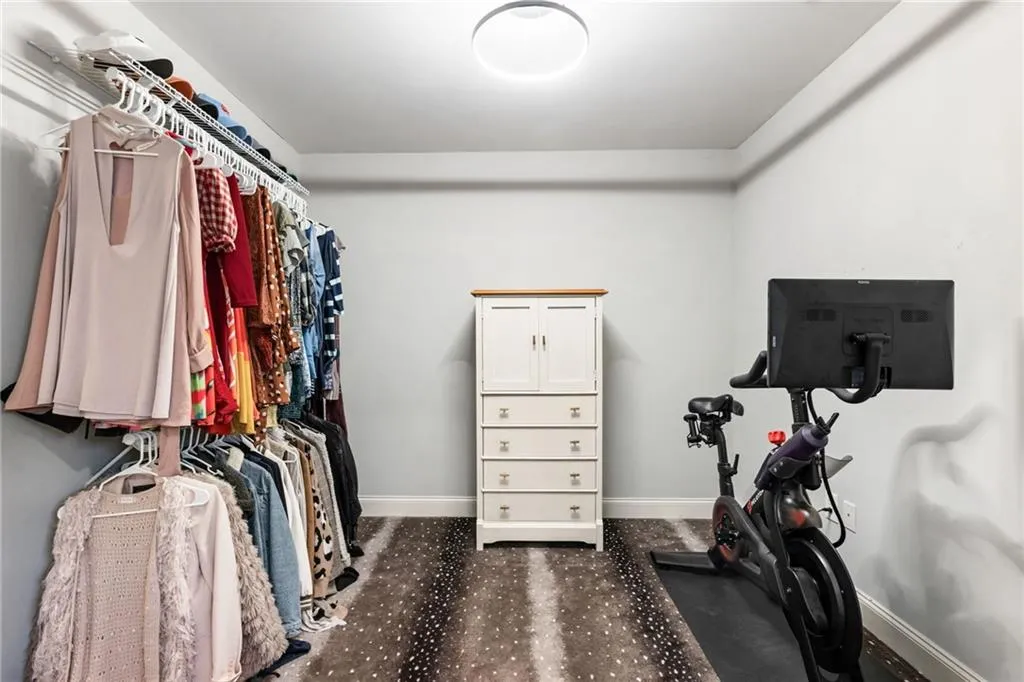 One of two huge walk-in closets!