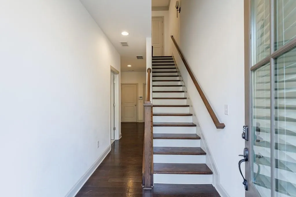 Lower level entry
