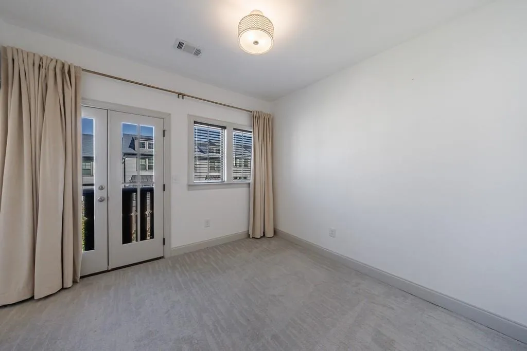 Secondary bedroom on 3rd level