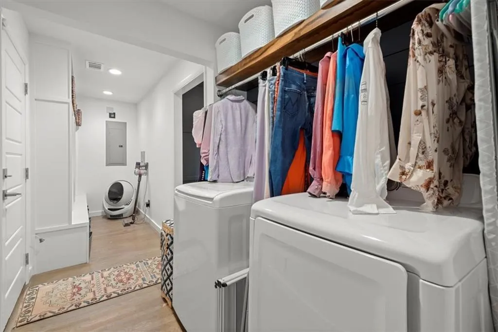 Washer/Dryer Location behind kitchen wall