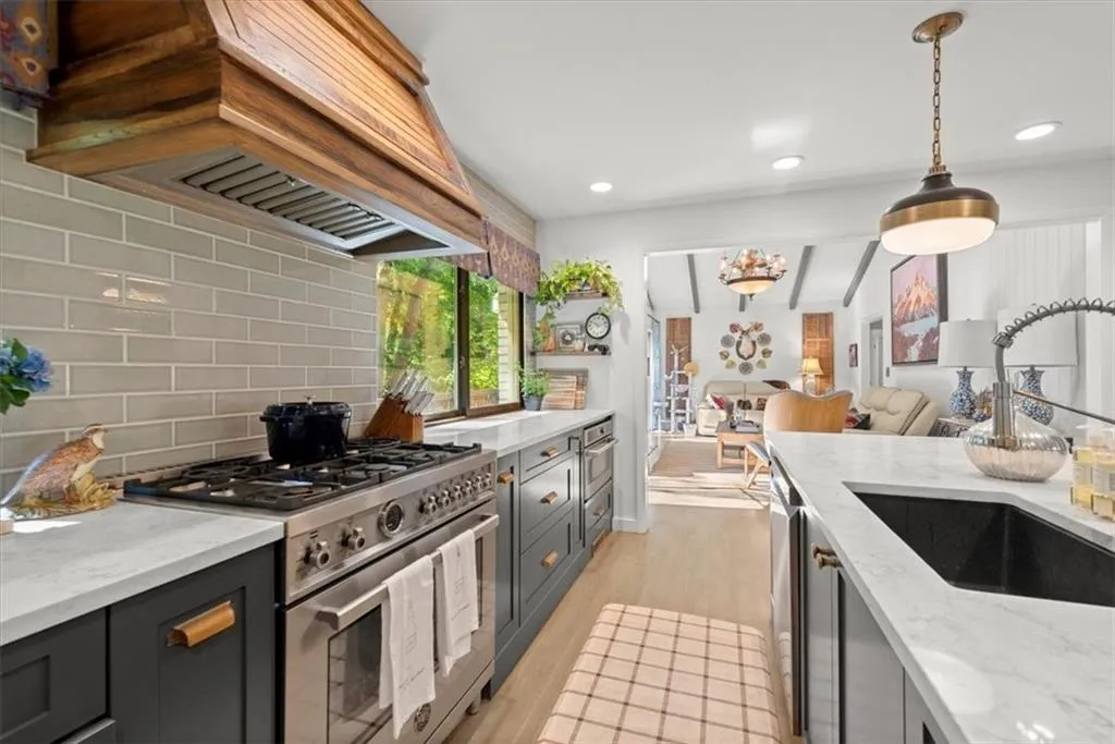 Kitchen is open to the Family Room - rare find!