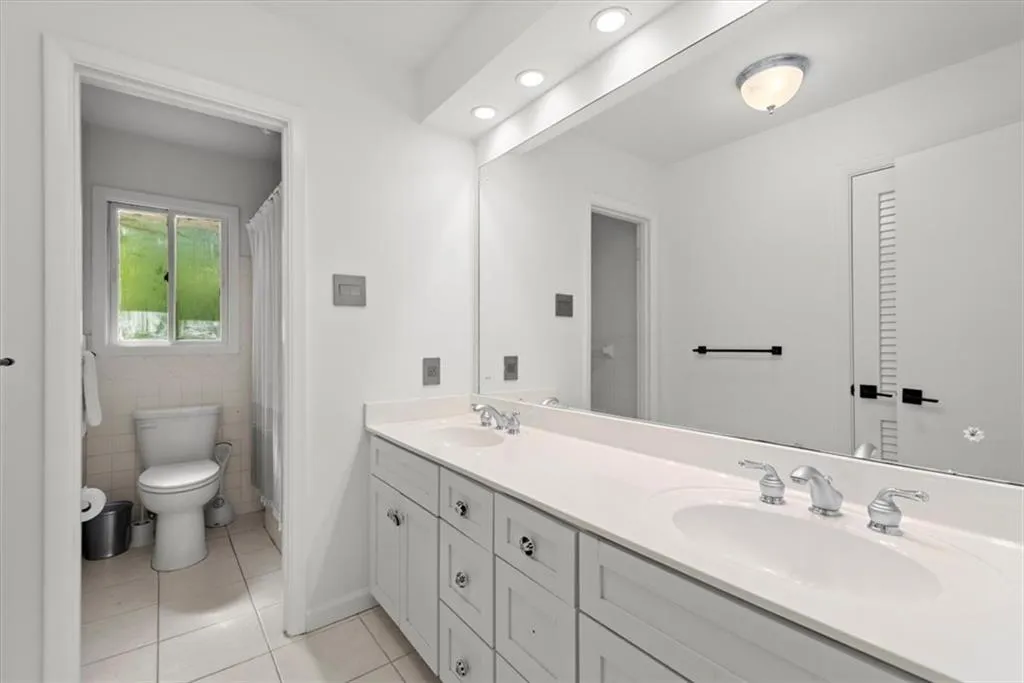 Tile Flooring in bathrooms