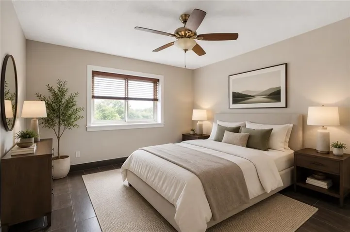 #703 - Virtually staged bedroom