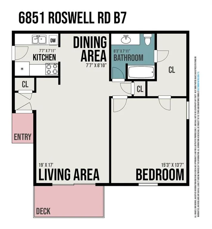 6851 Roswell Road Unit B7, Sandy Springs, Georgia 30328, 1 Bedroom Bedrooms, ,1 BathroomBathrooms,Residential,Sold,6851 Roswell Road Unit B7,7020371