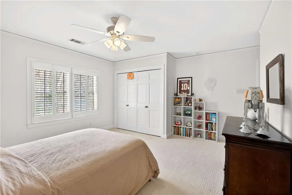 The upstairs bedrooms are bright and spacious, offering comfort, flexibility, and an abundance of natural light.