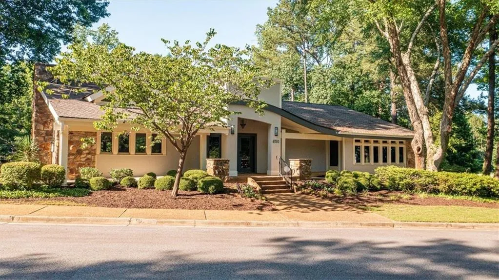 View of front of house featuring covered porch