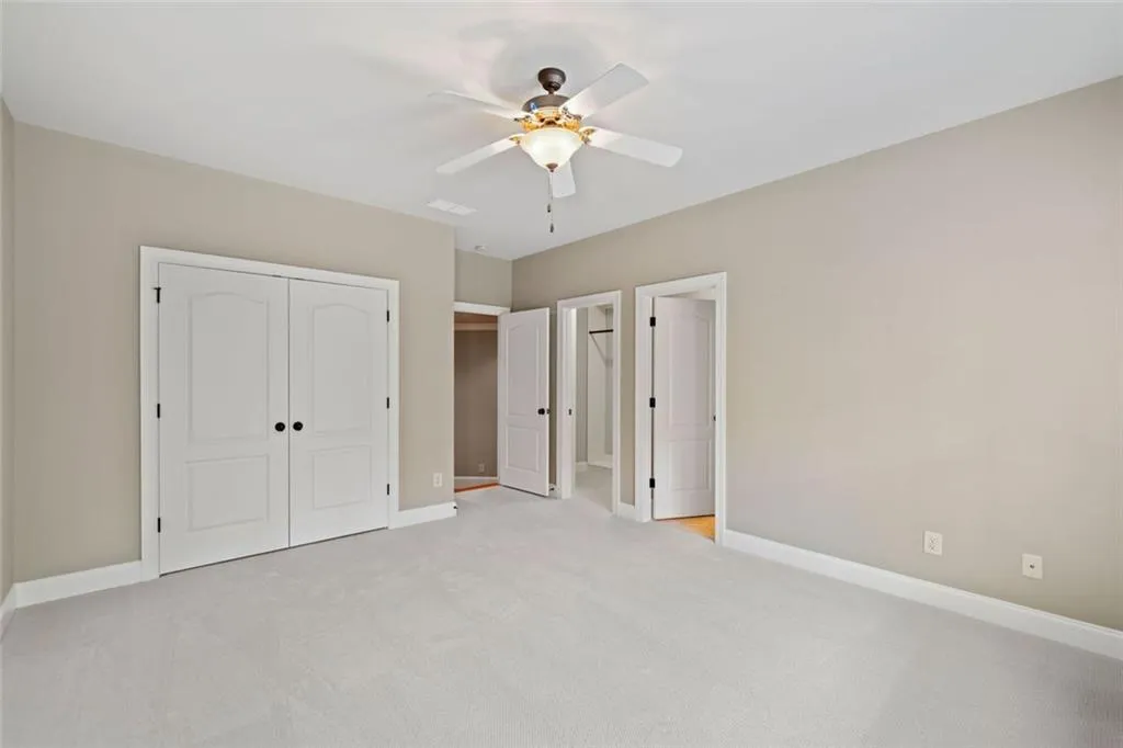 Bedroom #3 has dual closets.